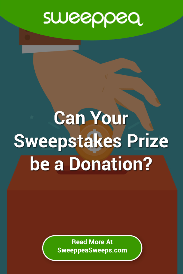 Can Your Sweepstakes Prize be a Donation?