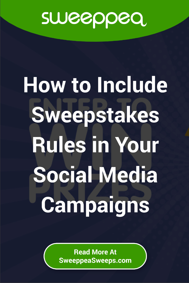 How to Include Sweepstakes Rules in Your Social Media Campaigns