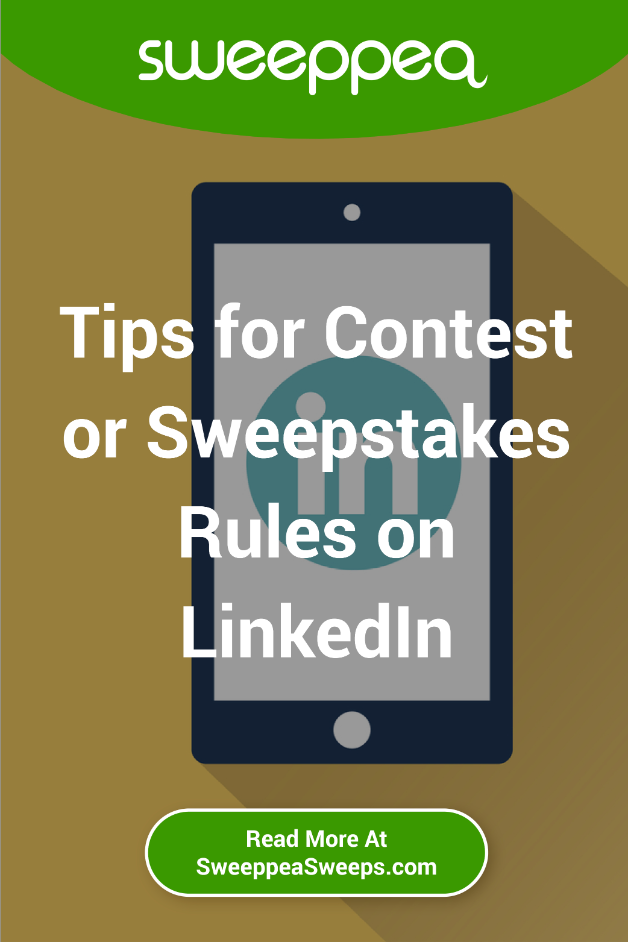 Tips for Contest or Sweepstakes Rules on LinkedIn