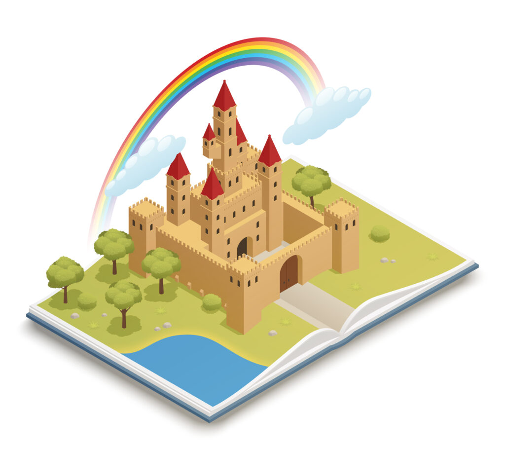 fairy tale story castle