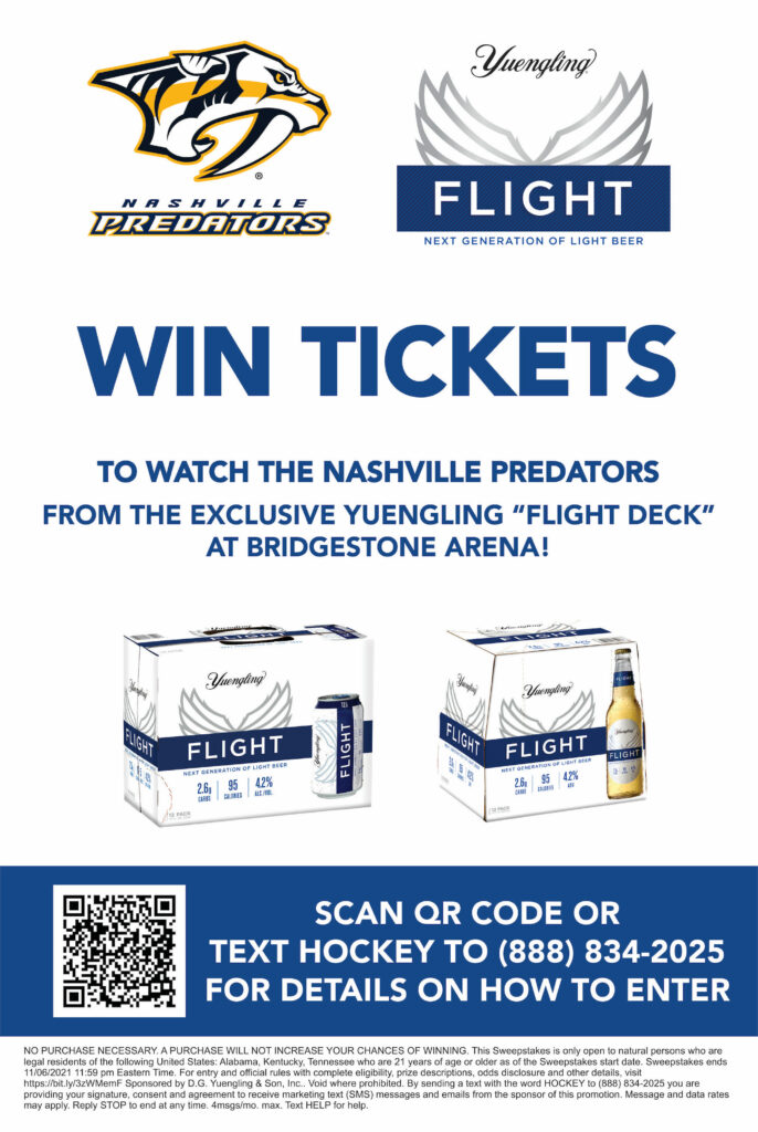 Yuengling-Brewey-Flight-Hockey-Tickets-Sweepstakes