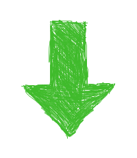 green arrow down cta