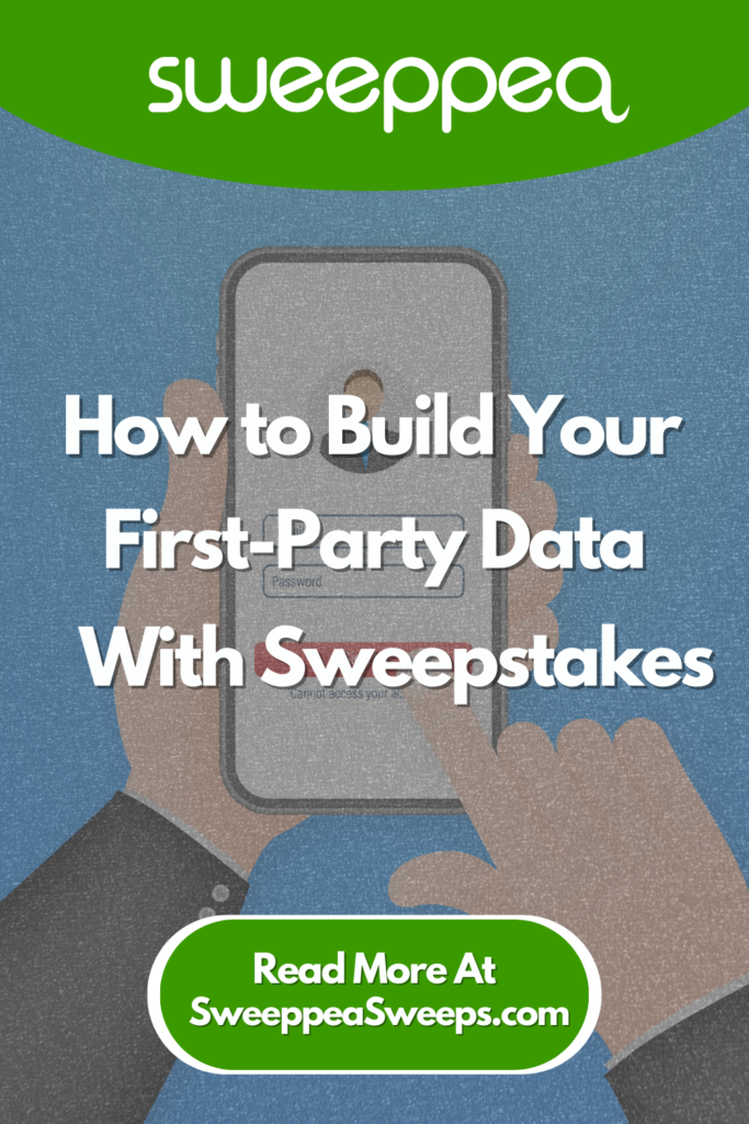 first party data gathering with sweepstakes blog cover image
