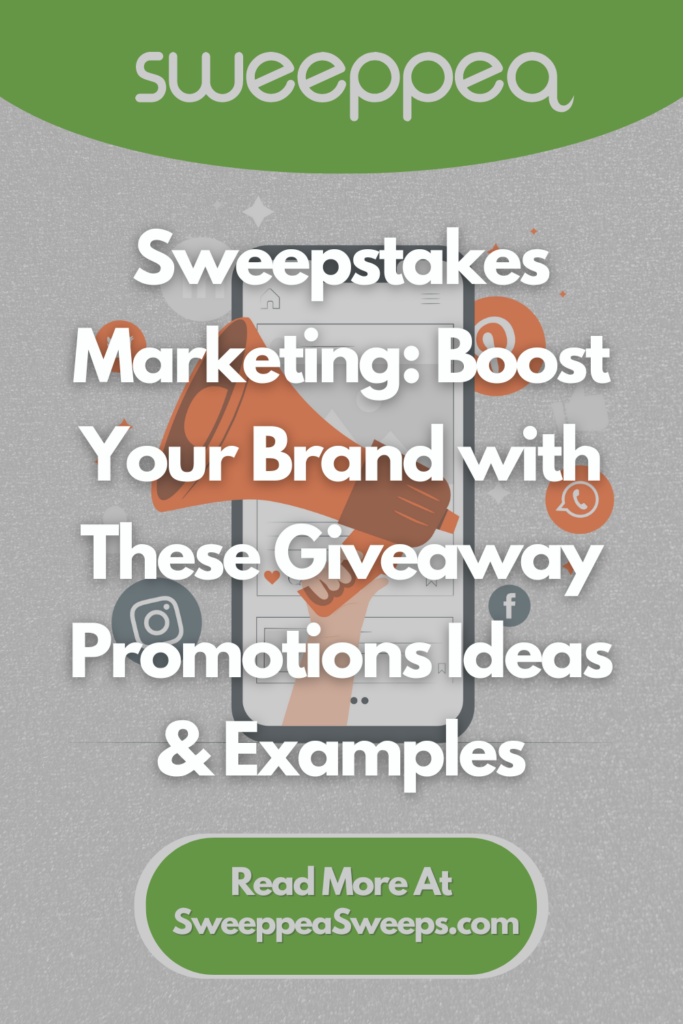Sweepstakes Marketing Boost Your Brand with These Giveaway Promotions Ideas & Examples