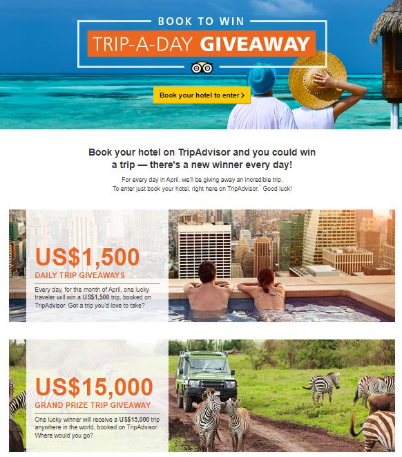 book to win trip a day giveaway